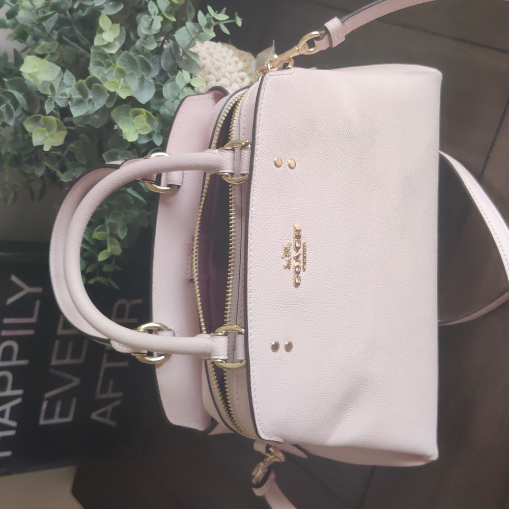Pale Pink Coach Satchel